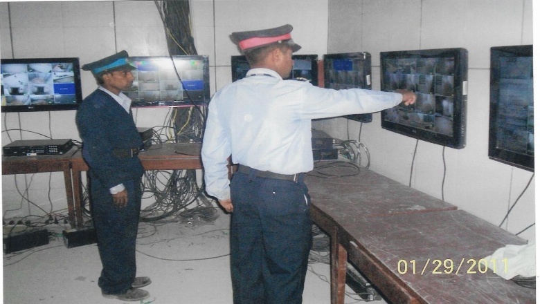 Group of security personnel